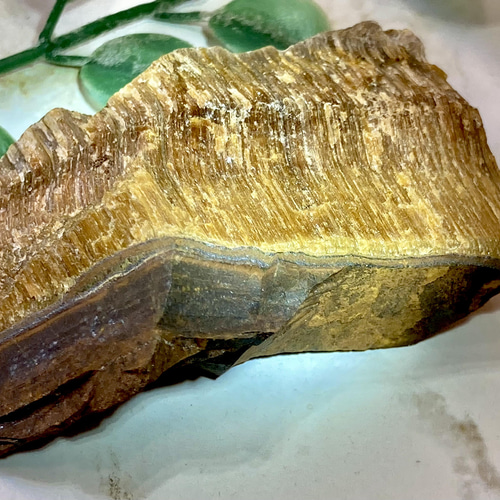 タイガーアイ 虎目石 原石 ラフストーン その他置物 東洋占星術師の娘