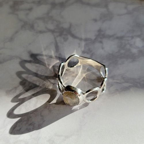 ete ラブラドライト リング 11号【リングセット】 ete ラブラドライト リング 11号【リングセット】 ete ラブラドライト