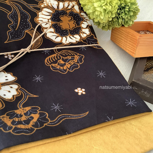 【新作】ハンドメイド　バティック半幅帯 新作】ハンドメイド バティック半幅帯 新作】ハンドメイド バティック