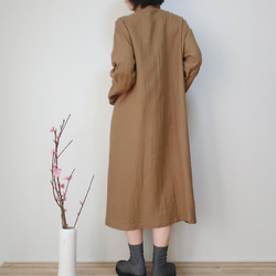 溫柔超蓬鬆❣️雙層紗布外套洋裝（免費/全9色） 第13張的照片