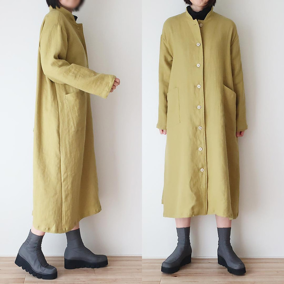 溫柔超蓬鬆❣️雙層紗布外套洋裝（免費/全9色） 第8張的照片