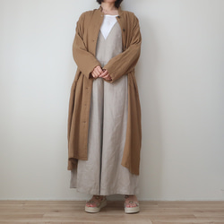 溫柔超蓬鬆❣️雙層紗布外套洋裝（免費/全9色） 第7張的照片
