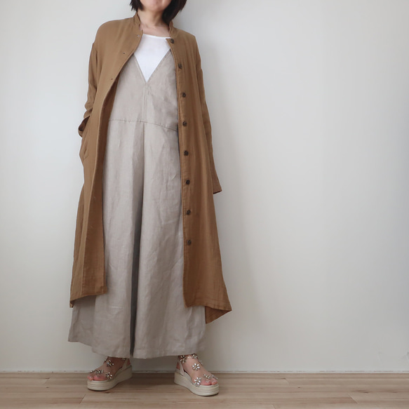 溫柔超蓬鬆❣️雙層紗布外套洋裝（免費/全9色） 第6張的照片