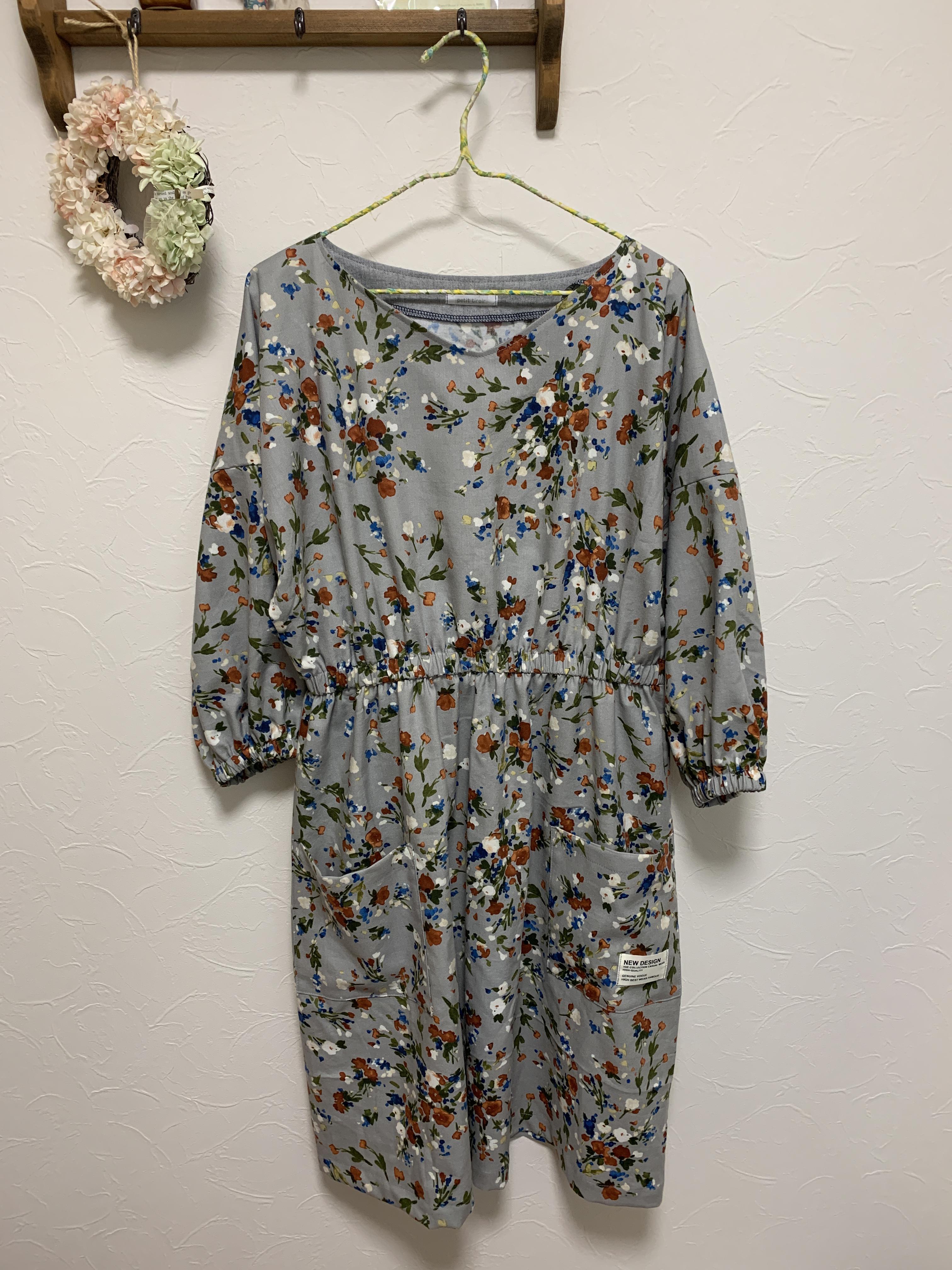 kawaii 割烹着☆春待ちワンピスタイルA