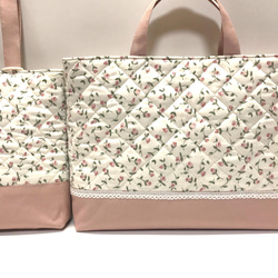 リバティ ♪フローティングフローラ ♪キルティング♪ピンク