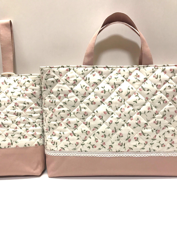 リバティ ♪フローティングフローラ ♪キルティング♪ピンク♪レッスン