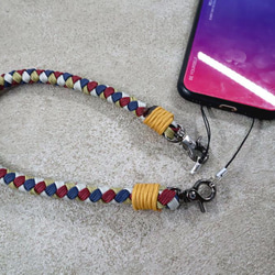 WAL-ユニークな混色織りの携帯電話ストラップ携帯電話ロープ 7枚目の画像