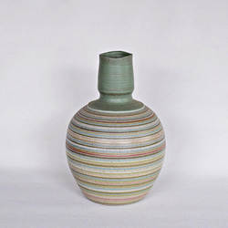 7寸李朝花器 染付割取花鳥 一輪挿し・花瓶・花器 文吉陶房 通販