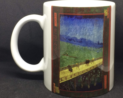 【レプリカ】【歌川広重】【大はしあたけの夕立】【雨の大橋】【ゴッホ】【オランダ】 ゴッホ 日本趣味・雨の大橋 歌川広重 大はしあたけの夕立