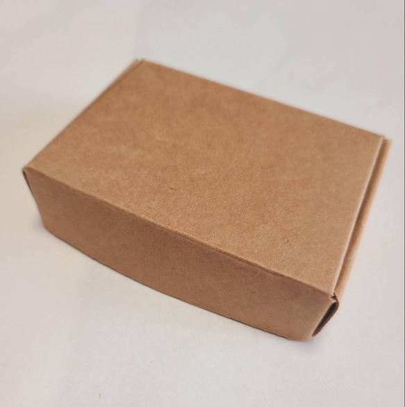 クラフトボックス ラッピング 梱包資材 包装 ギフト プレゼント 小箱 名刺 ？ 小さな箱 小さい箱 2枚目の画像