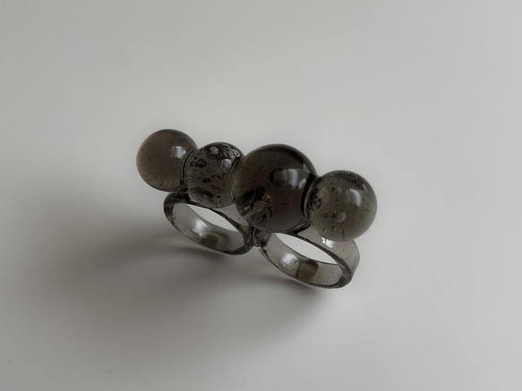 sphere ring G【charcoal gray】 5枚目の画像