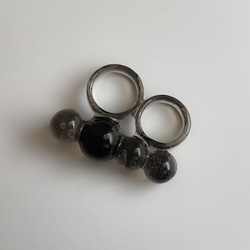 sphere ring G【charcoal gray】 6枚目の画像