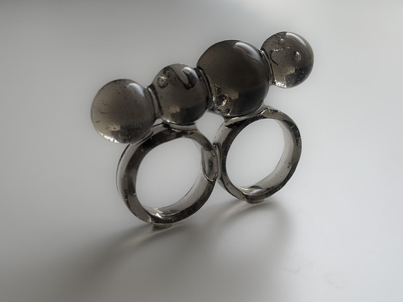 sphere ring G【charcoal gray】 4枚目の画像