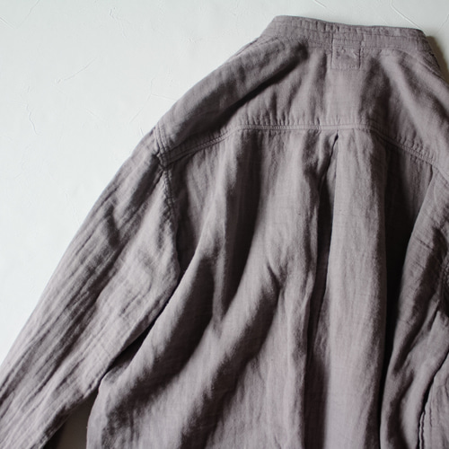 【ISTIST】草木染め gauze shirt 柑子色 ダブルガーゼ（L） img_8050-1.jpg