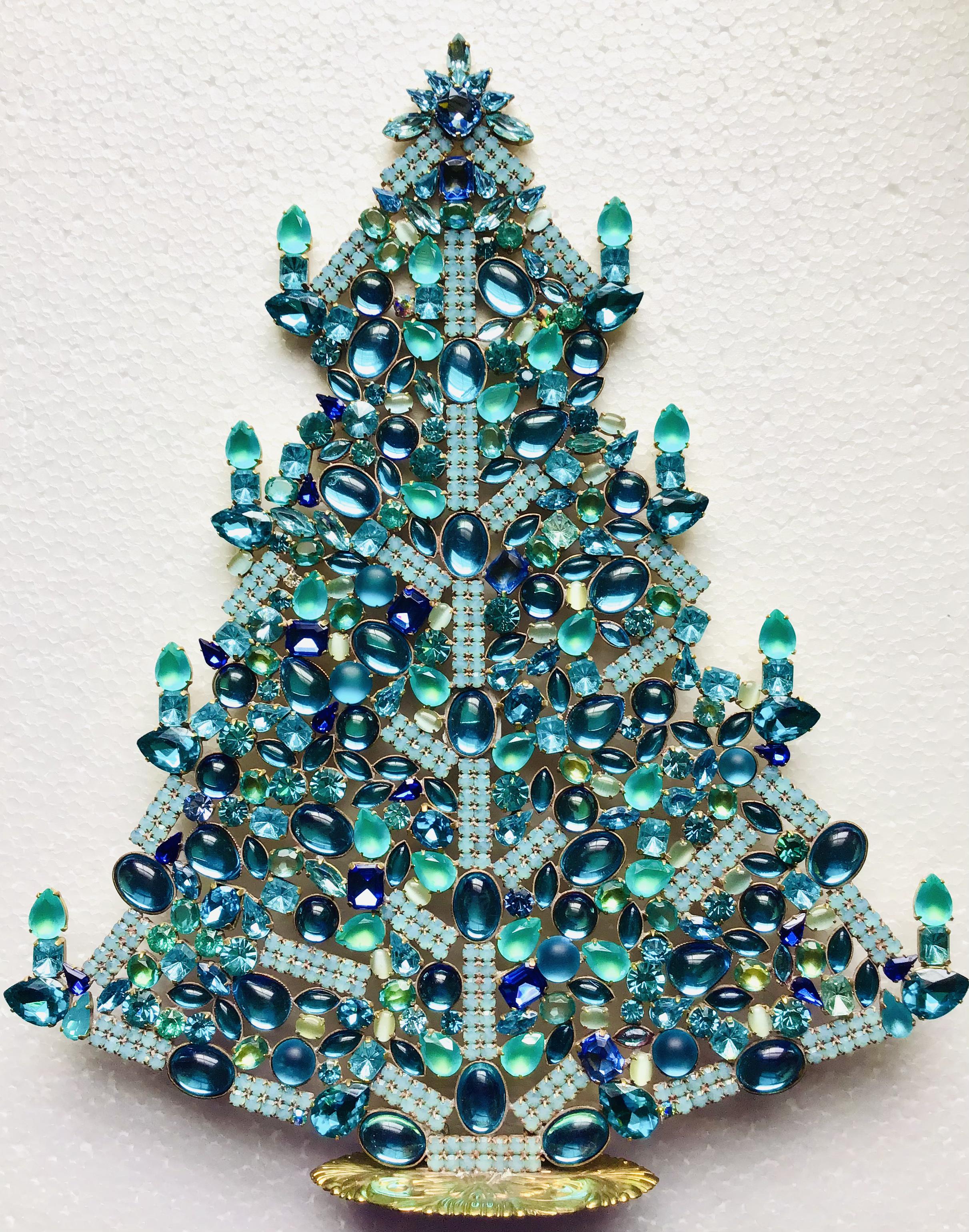 チェコガラス ビンテージ クリスマスツリー ヴィンテージ チェコ