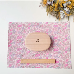 ◇4サイズ◇ リバティ チェリードロップ 巾着 体操服袋・お着替え袋