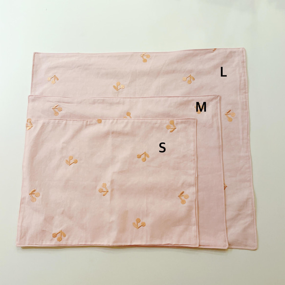 ランチョンマット♡ベッツィ バタフライ ピンク 巾着袋とセットも！ 6枚目の画像