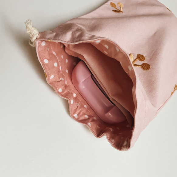 ランチョンマット♡ベッツィ バタフライ ピンク 巾着袋とセットも！ 5枚目の画像
