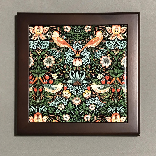 ウィリアム・モリス いちご泥棒 Strawberry Thief フォトタイル