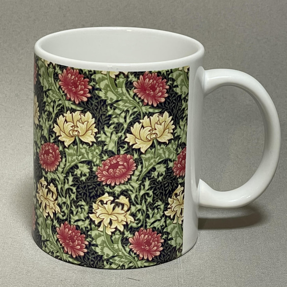 ウィリアム・モリス Chrysanthemum マグカップ 1枚目の画像