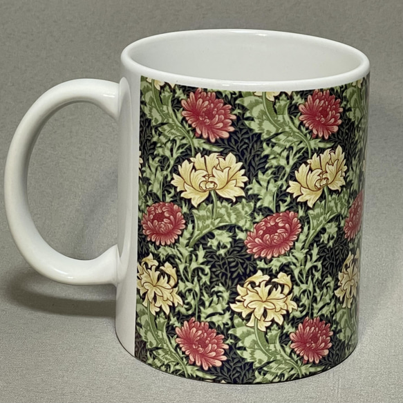 ウィリアム・モリス Chrysanthemum マグカップ 3枚目の画像