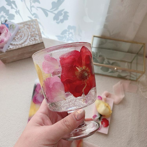オレフォス　桜の花びらのような形のキャンドルホルダー　２個 未使用品 オレフォス 桜の花びらのような形のキャンドルホルダー 2個 未