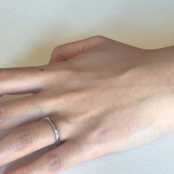 【Pt900】thin : Ring (2.5mm) 2枚目の画像