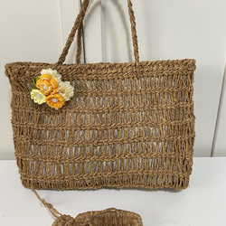 ハンドメイド カゴ 木の皮 籠 カゴバック 9ce2d966380affc24397be28779446