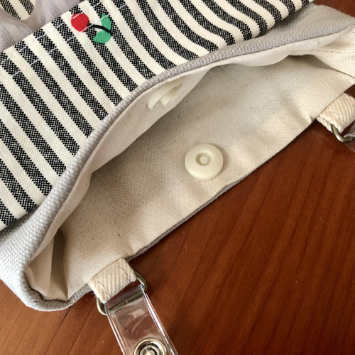 移動ポケット☆オーダー☆フリル☆フタなし☆ファスナー