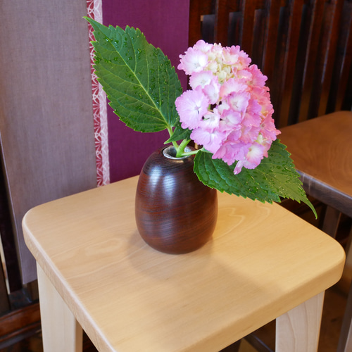 漆器 花瓶 づらかっ 自然モチーフ