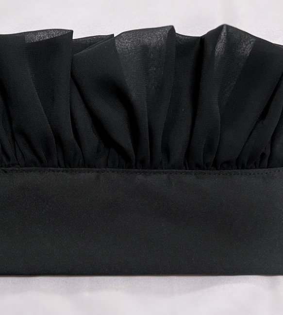 フリル帯揚げ　くしゅくしゅシフォン　帯揚げ　浴衣　着物　和装　卒業式　卒業袴　振袖　成人式　前撮り 8枚目の画像