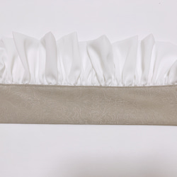 フリル帯揚げ　くしゅくしゅシフォン　帯揚げ　浴衣　着物　和装　卒業式　卒業袴　振袖　成人式　前撮り 3枚目の画像