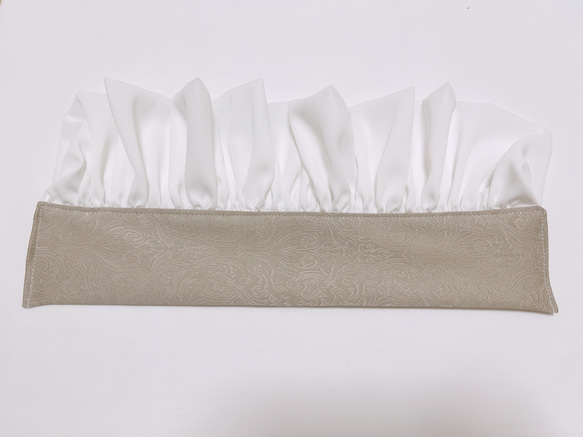 フリル帯揚げ　くしゅくしゅシフォン　帯揚げ　浴衣　着物　和装　卒業式　卒業袴　振袖　成人式　前撮り 3枚目の画像