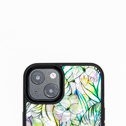 天然貝殼 ★彩虹曲（高品質外殼） 珍珠母貝藝術 | 相容於iPhone/Galaxy | S24 新增！ 第4張的照片