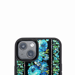 天然貝 螺鈿アート【iPhone/Galaxy対応】 ローズヘブン ｜ハイクオリティ スマホケース・マグセーフ 変更対応 4枚目の画像