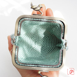 Ba-ba handmade Beads crochet pouch No.1628 第6張的照片