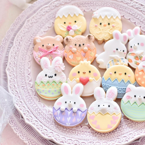 イースターエッグひよこクッキー型・クッキーカッター クッキー型