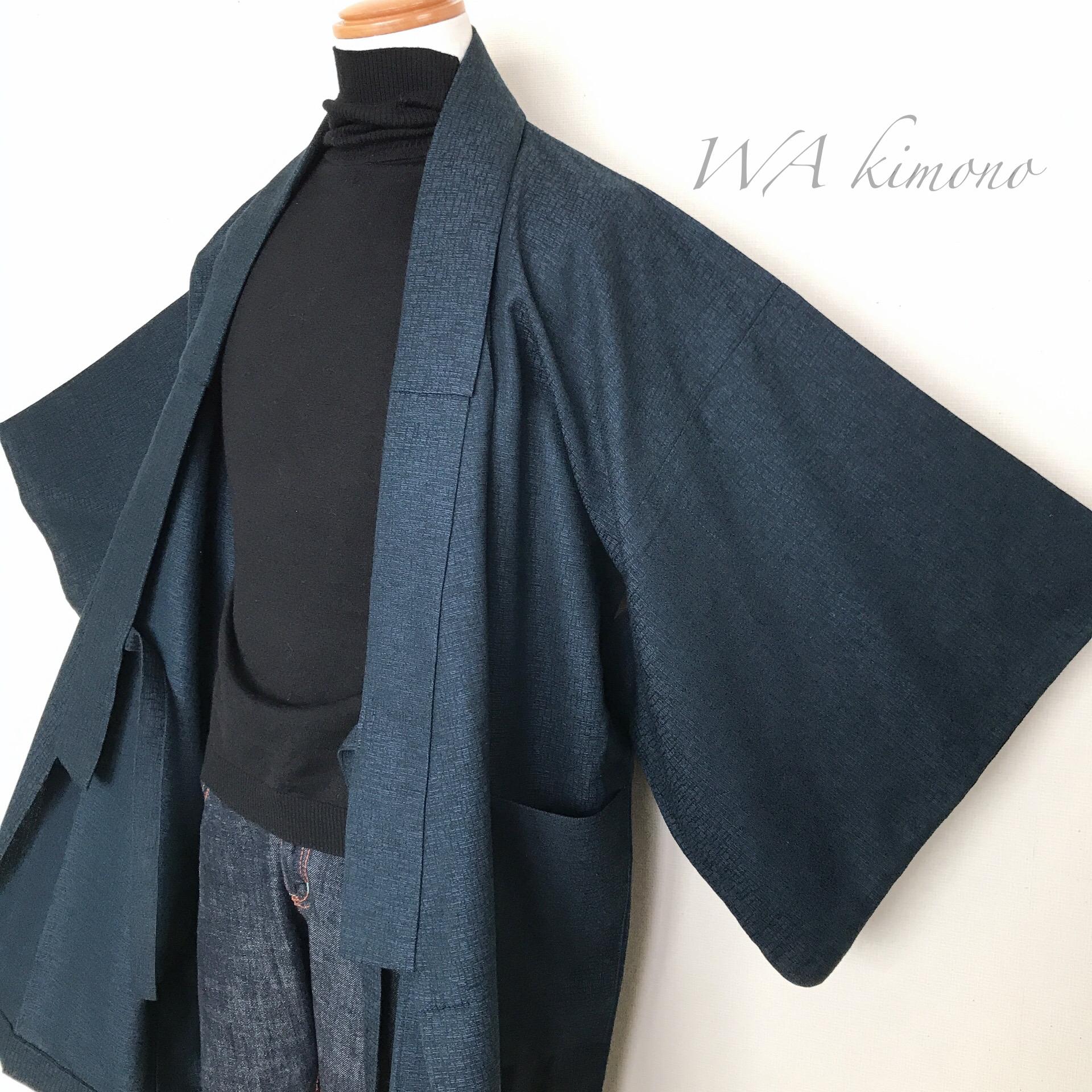 着物リメイク 作務衣⑦⑧