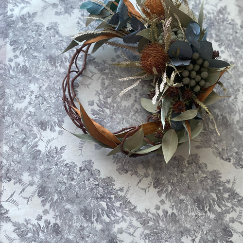 創作リース　ワイルドフラワー fa0cb2defa07646dbc526008b4cb6c