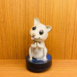 N131 ホワイトハウス ゾディアック エッセンシャルオイル セラミックオルゴール (犬) 1枚目の画像