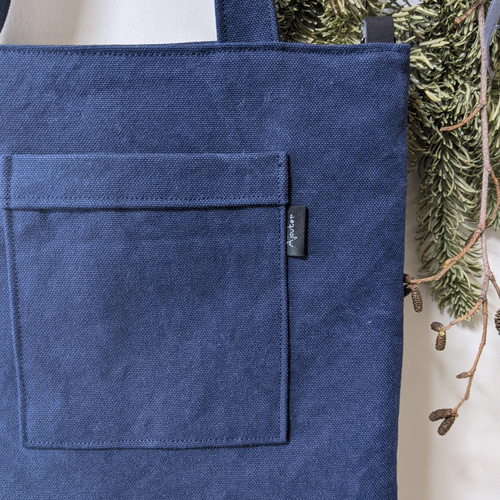 ハンドメイド ミナペルホネン symphony トートバッグ ミナペルホネン・シンフォニーBag【symphony/navy】ネイビー