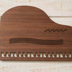 木製　ちょっとマット　ピアノ 2枚目の画像