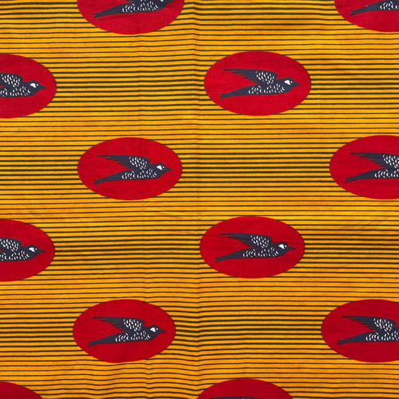 ハギレセット＊4枚組  生地  アフリカ布 アフリカン 小物作り ハンドメイド 手作り 手芸用品 布 a802304 6枚目の画像