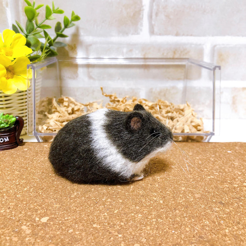 371 ファイティングポーズ ハムスター◇羊毛フェルト 371 ファイティングポーズ ハムスター◇羊毛フェルト ハムスターおもちゃ