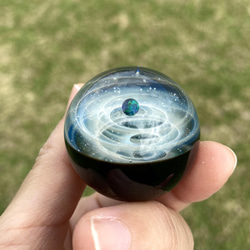 石垣島の宇宙玉 〜black opal〜 2枚目の画像