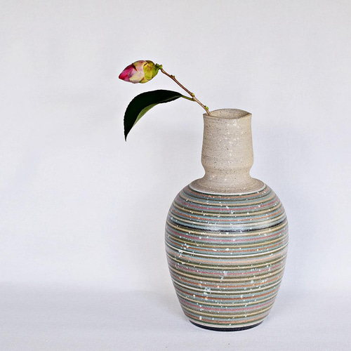 輪線文花器(Vw-007) 一輪挿し・花瓶・花器 bun-koubou 通販
