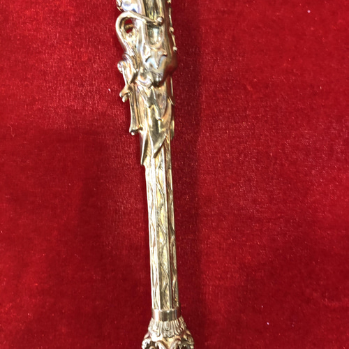 法器 鉞刀斧 宝斧 密教法具 真鍮製 33CM その他アート 財前 通販 法器 鉞刀斧 宝斧 密教法具 真鍮製 33CM その他アート 財前 通販