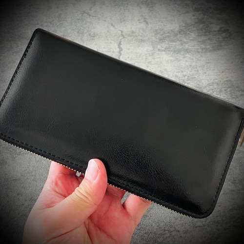 オイルレザー ラウンドファスナー 長財布 牛革 本革 メンズ財布 オイルレザー ラウンドファスナー 長財布 牛革 本革 メンズ財布