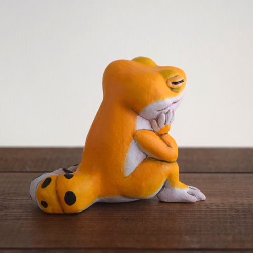 うとうとレオパ タンジェリン その他インテリア雑貨 もっちょこ 通販