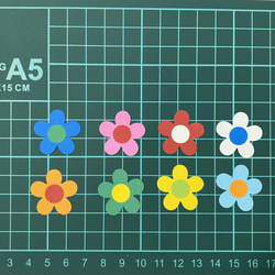 クラフトパンチ　花　フラワー　春　壁面飾り　アルバム 3枚目の画像
